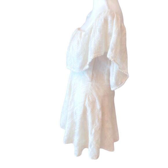 Amanda Uprichard Off Shoulder Mini Dress Boho Size Medium - Picture 3 of 6